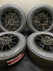 ★新品 195/65R15 BRIDGESTONE/VRX3 22年製 G.SPEED 15インチ 6J +53 114.3 5H スタッドレス 4本 ノア ヴォクシー ステップワゴン (1-G906)