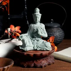 銅製 観音菩薩 置物 背光自在観音 水月観音 装飾品 工芸品 美術品 銅製 観音菩薩 置物 背光自在観音 水月観音 装飾品 工芸品 美術
