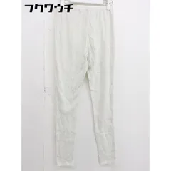 ◇ 6 UNITED ARROWS ユナイテッドアローズ コットン ニット スキニーパンツ 表記なし ベージュ レディース  【1109090004079】