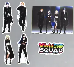 【中古】シール・ステッカー Vivid BAD SQUAD ステッカーセット 「プロジェクトセカイ カラフルステージ! feat. 初音ミク×ZOZOTOWN vol.1」