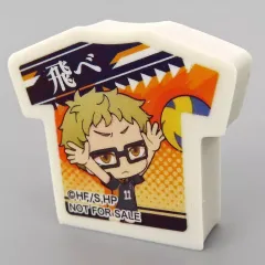 【中古】文房具その他 月島蛍 「劇場版ハイキュー!! ゴミ捨て場の決戦×くら寿司 ビッくらポン 消しゴム」