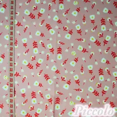 USAコットン　michael miller　Full of wander　ピンク　約53cm×約50cm（カット済）　FB-3069