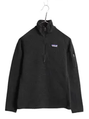 【お得なクーポン配布中!】 21年製 パタゴニア ベターセーター ハーフジップ レディース S Patagonia アウトドア フリース ジャケット プルオーバー ブルゾン ブラック