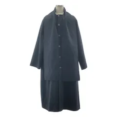 Cristaseya クリスタセヤ 名作 ロングコート 希少 XLサイズ CristaSeya(クリスタセヤ) | ウールロングコート - ブラック