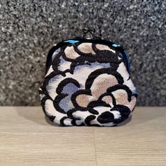 伝統工芸品 関川しな織 ポーチ しな布 大きなポーチ 科布 榀布 - メルカリ