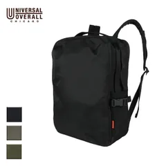 UNIVERSAL OVERALL ユニバーサルオーバーオール ハーフロールリュックサック メンズ/レディース ブラック/チャコールグレー/カーキ 32L OS UVO-141【新品】のサムネイル