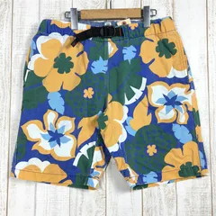 【Men's L ブルー系】 Wildthings ( ワイルドシングス ) × カトー Kato フローラル クライミング パンツ Floral Climbing Pants ショーツ 生産終了モデル 入手困難 Men's  コットン シ