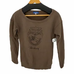 バーバリーブルーレーベル BURBERRY BLUE LABEL フロントロゴスウェット レディース US：38 のサムネイル