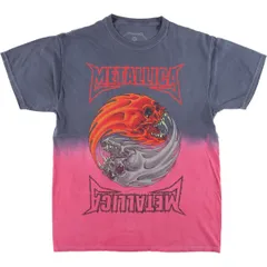 古着 METALLICA メタリカ タイダイ柄 バンドTシャツ バンT メンズM相当/eaa540825