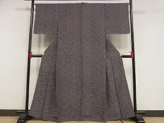 平和屋着物■上質な小紋　小花文　正絹　逸品　未使用　AAAF3621Bnp