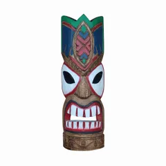 圧倒的存在感！魔除けの力を宿す 巨大ハンドメイド トーテムポール彫刻 Amazon.co.jp: 圧倒的存在感!魔除けの力を宿す 巨大ハンドメイド