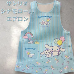 新作‼️サンリオ　シナモロールエプロン　保育士　介護士　看護師　かわいいエプロン