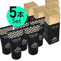ペニス増大クリーム Titangel タイタンジェル GOLD 6本セット - メルカリ