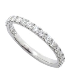 STAR JEWELRY スタージュエリー ハーフエタニティ リング 指輪 PT950/ダイヤモンド0.30ct 7号【いおき質店】