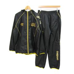 アンブロ セットアップ 上下セット スポーツウエア 大きいサイズ メンズ Oサイズ ブラック UMBRO 【中古】