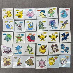 2025年最新】ポケモン／ポケットモンスター ポケモンパンシール