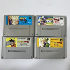 スーパーファミコン ソフト ドラゴンボールZ 超悟空伝 超武闘伝 2  超サイヤ伝説  4点まとめて 未検品 送料無料 AAA0001/S5576/0703