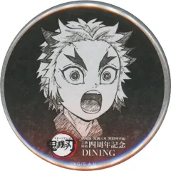 【中古】バッジ・ビンズ 煉獄杏寿郎(幼少期/左向き) 全表情設定57mm缶バッジ 「劇場版 鬼滅の刃 無限列車編 上映四周年記念 炎柱・煉獄杏寿郎カフェ×ufotable Cafe×マチ★アソビCAFE×ufotable DINING×ufotable CIN