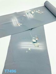 小紋 更紗 二代目更甚 浜ちりめん 正絹 反物 - メルカリ