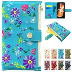 【在庫処分】手帳型 カバー 手帳型ケース iPhone11 ケース iPhone11ケース iPhone11カバー 11 iPhone11手帳ケース iPhone11手帳型ケース 手帳ケース iPhone おしゃれ花刺繍 ターコイズ