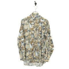 VINTAGE PRINTED SHIRT/M