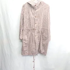 ◇ ⊂ Ray Casssin レイカズン ギンガムチェック 長袖 パーカー サイズF ブラウン系 レディース E  【1502060015097】のサムネイル