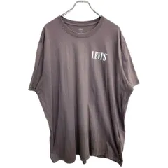 Levi's 半袖 ロゴ Tシャツ XXLサイズ リーバイス リラックス ビッグサイズ グレー 古着卸 アメリカ仕入 t2409-3175