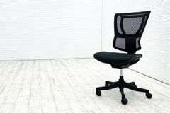 エルゴヒューマン スマート 中古 肘無 ergohuman smart 中古オフィス家具 メッシュ ブラック 【A000003437】