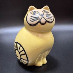 濃紺の陶器製鳥型置物(リサラーソン) - メルカリ