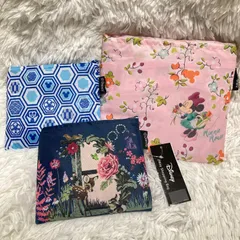 ディズニー　ミッキー＆ミニー レジカゴ対応　エコバッグ＆２Wayエコバッグ　3個セット　Disney