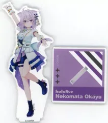 【中古】アクリルスタンド・アクリルパネル 猫又おかゆ 3Dアクリルスタンド ブライト衣装ver. 「バーチャルYouTuber ホロライブ hololive SUPER EXPO 2023」