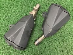 ホーク11 マフラー ヒートガード サイレンサーマフラー MLK J1 純正