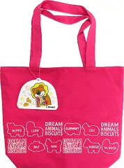 【中古】雑貨 集合(ピンク) チャーム付きトートバッグ 「たべっ子どうぶつ」