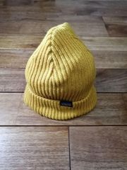 ◆Patagonia　ニットキャップ　ビーニー　ほぼ未使用品　イエロー
