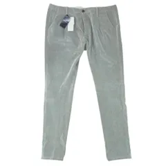 Emporio Armani エンポリオ・アルマーニ 11P59S 1タック ストレッチ コーデュロイ トラウザー パンツ グレー系 01【中古】のサムネイル