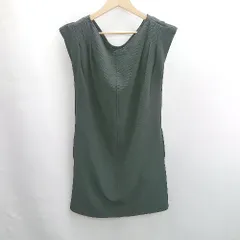 ◇ ⊂◎●未使用● SPIRALGIRL スパイラルガール ノースリーブ ミニ ワンピース サイズF ブラック レディース E  【1502060039222】