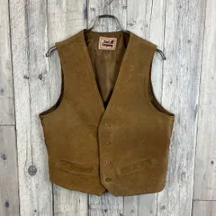 2025年最新】レザーベスト ヴィンテージの人気アイテム - メルカリ