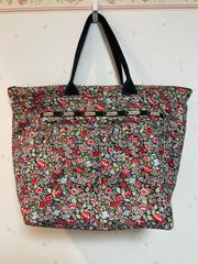 レスポートサック　ハンドバッグ　花柄　トートバッグ