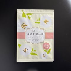【産地直売・メール便】ふわあまブレンド♪抹茶入り！深蒸し濃い茶ティーバッグ