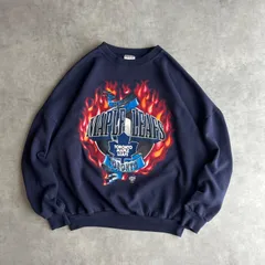 フリース　ファイヤーパターン　ファイアーパターンNINE DEEP フレイム柄 90\u0027s JNCO JEANS スカル ファイヤーパターン！ フリースジャケット