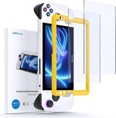 【新着商品】Ally Ally ROG ROG X ROG Ally/ASUS ASUS スクリーンプロテクター スクリーンプロテクター 傷防止 7インチ 2024用 ガイドフレーム付き 強化ガラススクリーンプロテクター 硬度9H アンチグレア 2枚パック J