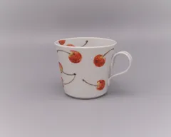 川合孝知 マグ カップ 深 皿 鉢 クマ 動物 うさぎ 鹿 リス 楕円 苺 川合