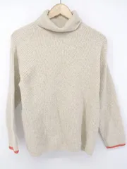 ◇ JOURNAL STANDARD relume タートルネック 長袖 ニット セーター アイボリーベージュ レディース E  【1303280014927】
