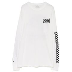MAYO Checkered Flag Rip Long Sleeve Tee