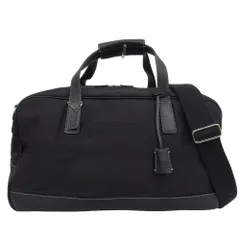 超美品 コーチ COACH 現行ロゴ 5466 キャンバス カーフ レザー 2way ショルダー クロスボディ ボストン バッグ 黒 SV金具 大型 メンズ レディー