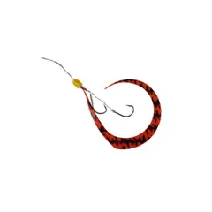 ジャッカル ビンビンフック無双ネクタイフックセット F-0187 シマシマレッド | 釣具 釣り フィッシング