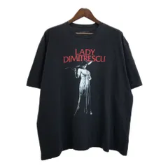 BIOHAZARD RESIDENT DEVIL バイオハザード LADY DIMITRESCU Ｔシャツ ゲーム キャラクター ホラー ブラック(メンズ 2XL)中古 古着 U1620のサムネイル