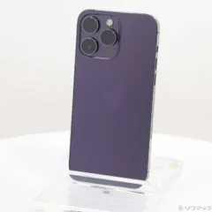 〔中古品〕 iPhone14 Pro Max 1TB ディープパープル NQ9N3J／A SIMフリー【262】