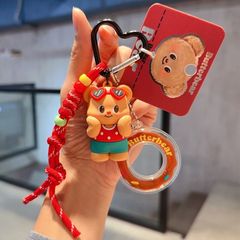 バターベア　butterbear キーチェーン　キーホルダー　プレゼント　フィギュア　2点セット
