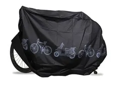 大型自転車カバー ブラック 最大29インチ 110x200cm 生活防水 自転車 原付バイク サイクルカバー[ゆうパケット発送、送料無料]mer001